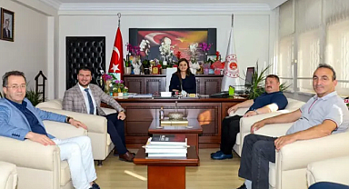 Başkan Yayla ve Başkan Seçen'den Yeni İl Müdürü Özdemir'e Ziyaret