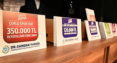 BÜYÜKŞEHİR'DEN AMATÖR SPOR KULÜPLERİNE CAN SUYU