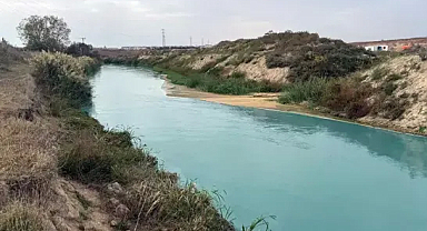 Çorlu Deresi kirlilikten turkuaz renge büründü, ağır kokular yayıldı