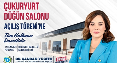 ÇUKURYURT DÜĞÜN SALONU HİZMETE SUNULUYOR