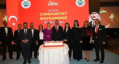 Cumhuriyetin 101. Yılı Edirne'de Gururla Kutlandı