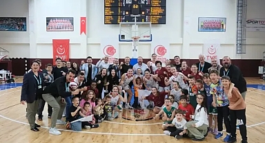 Kırklareli Belediyesi FBO Kadın Basketbol Takımı, Çankaya Üniversitesi'ni 80-72 Mağlup Etti