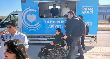 Kırklareli Belediyesi Mobil İkram Aracı Kayalı Kampüsü'nde