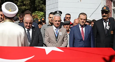 Kırklareli'nin Son Kore Gazisi Mustafa Adıgüzel Son Yolculuğuna Uğurlandı