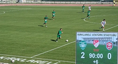Kırklarelispor, Kepezspor'u Mağlup Ederek 3 Puanı Hanesine Yazdırdı