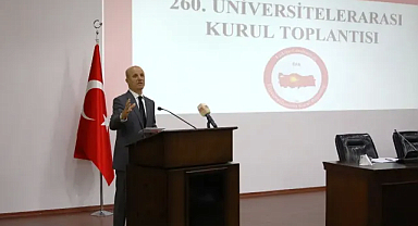KLÜ Rektörü Prof. Dr. Bülent Şengörür, 260. Üniversitelerarası Kurul Toplantısına Katıldı