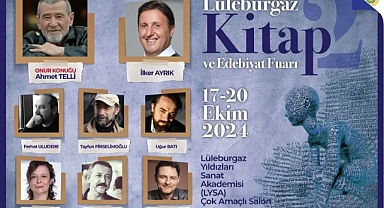 Lüleburgaz 2. Kitap ve Edebiyat Fuarı Başlıyor: Edebiyatseverler Geri Sayımda!