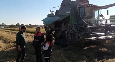 Lüleburgaz'da Çeltik Hasadı Verim Ortalaması 800 ile 1000 Kg Arasında!