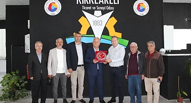 Milletvekili Fahri Özkan'dan Kırklareli TSO'ya Ziyaret