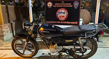 Tekirdağ’da çalınan motosiklet, Edirne’de bulundu; 1 gözaltı