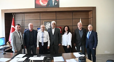 TÜM BEL-SEN Genel Başkanı Bozkurt’tan Keşan Belediye Başkanı Özcan’a Ziyaret