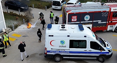 BÜYÜKŞEHİRDEN AFET ACİL DURUM TATBİKATI