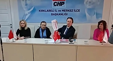 CHP Kırklareli İl Başkanı Bora Terzi'den Gündeme Dair Çarpıcı Açıklamalar