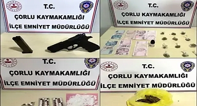 Çorlu'da uyuşturucu madde ele geçirildi; 6 şüpheli yakalandı