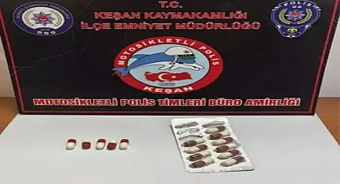 Edirne’de uyuşturucuyla yakalanan şüpheliye gözaltı