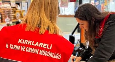Kırklareli İl Tarım ve Orman Müdürlüğü Gıda Denetimlerini Sürdürüyor