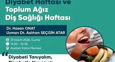 Kırklareli’nde Diyabet Haftası ve Toplum Ağız Diş Sağlığı Haftası’na Özel Söyleşi!