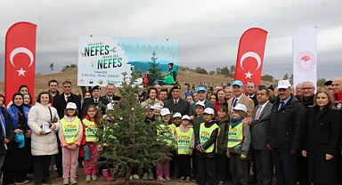 Kırklareli’nde “Geleceğe Nefes” Kampanyası ile Fidanlar Toprakla Buluştu