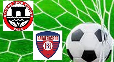 Kıyıköyspor - Babaeskispor Karşılaşması Rüzgar Engeline Takıldı