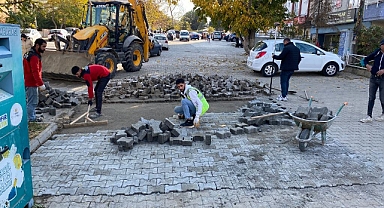 Süleymanpaşa Belediyesi Olumsuz Hava Şartlarına Rağmen Yol Çalışmalarına Devam Ediyor