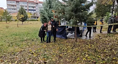 Tedavi için hastaneye giderken parkta öldü