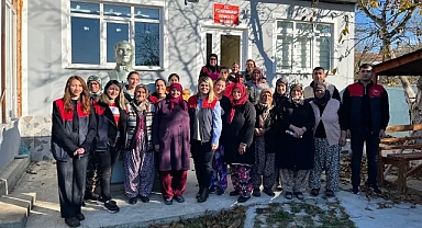 Vize İlçesi Doğanca Köyü'nde Kadın Üreticilere Süt Sağım Hijyeni Eğitimi