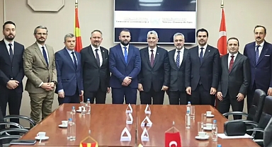 AK Parti Kırklareli Milletvekili Sarıçam, Üsküp’te Kritik Temaslarda Bulundu