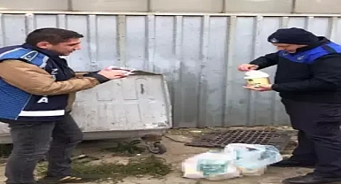 Babaeski'de günü geçmiş ürünler imha edildi