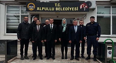 Babaeski Kaymakamı Tamer Orhan'dan Alpullu Belediyesi'ne Ziyaret