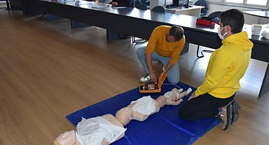 Belediye Personeline İlk Yardım Eğitimleri Başladı