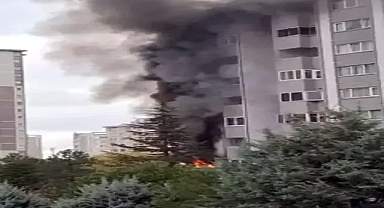 Çorlu'da ev yangını; anne ile oğlu yaralandı