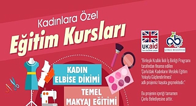 Çorlu´da Yaşayan Kadınlara Birleşik Krallık Destekli Mesleki Gelişim Projesi