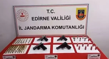 Edirne’de jandarmadan suç örgütüne operasyon: 8 gözaltı