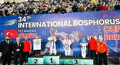 Elis Lina Yılmaz Uluslararası Boğaziçi Karate Turnuvasında Süleymanpaşanın Gururu Oldu