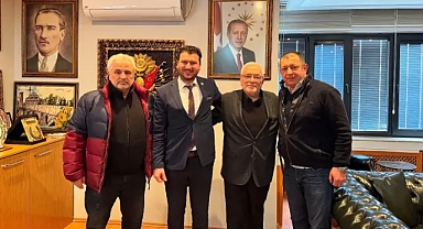 Kasımpaşaspor Yöneticilerinden Babaeski Belediye Başkanı Dr. Fırat Yayla'ya Ziyaret