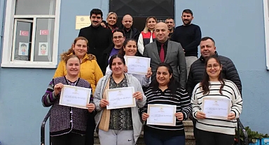 Kayalı Köyü'nde Kadın Üreticilere Yönelik Süt Eğitimi Başarıyla Tamamlandı