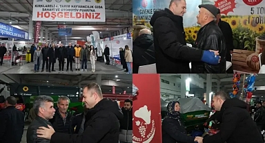 Kırklareli Belediye Başkanı Derya Bulut, Tarım Fuarında Üreticilerle Buluştu