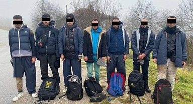Kırklareli Jandarması 1 Haftada 75 Düzensiz Göçmen Yakaladı
