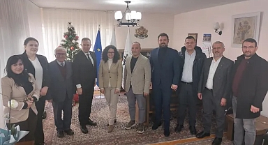 Kırklareli TSO Başkanı Ilık’tan Bulgaristan Başkonsolosu'na Hayırlı Olsun Ziyareti!