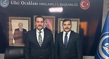 Kırklareli Ülkü Ocakları Başkanı Uğurcan Özer'e Ziyaretler Sürüyor