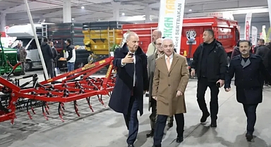 Kırklareli Valisi Uğur Turan, Tarım Fuarı'nı Son Gününde Ziyaret Etti