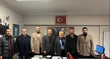 MHP Heyeti Kırklareli Belediye Başkan Yardımcısı Çınar’ı Ziyaret Etti
