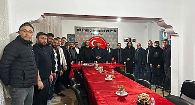 MHP Kırklareli İl Teşkilatı, Babaeski İlçe Teşkilatını Ziyaret Etti