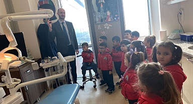 Süleymanpaşalı Minikler Diş Sağlığını Yerinde Öğrendiler