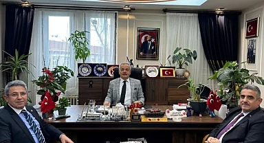 Türk Diyanet Vakıf Sen Yönetimi, MHP Kırklareli İl Başkanı’nı Ziyaret Etti