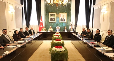 Vali Turan Başkanlığı'nda Kırklareli’nin Güvenliği Masaya Yatırıldı