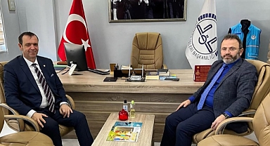 Vize Belediye Başkanı Özlap'tan Yeni İlçe Müftüsü' ne Ziyaret