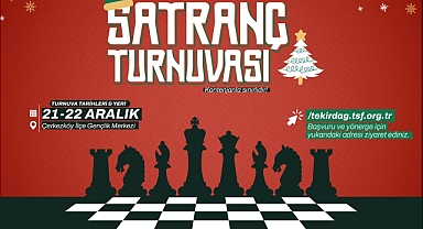 YENİ YILA MERHABA SATRANÇ TURNUVASI KAYITLARI BAŞLADI