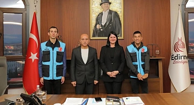 Yesevi Hareketi Derneği Edirne Temsilciliğinden Belediye Ziyareti