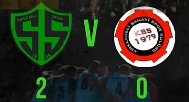 90 Dakikalık Mücadelede 2-0'lık Galibiyet ile Sarıcaalispor Fırtına Gibi Esti